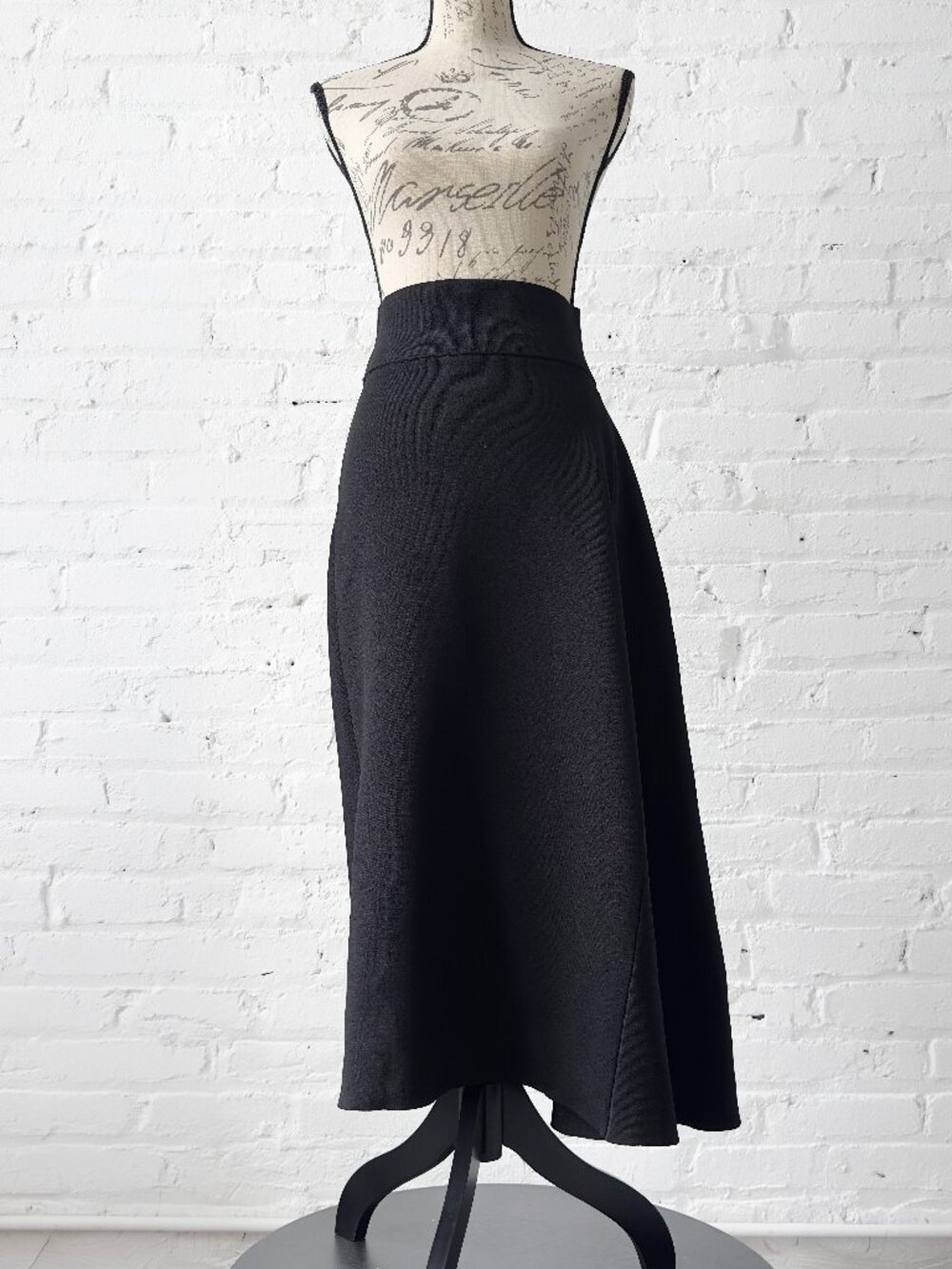 Adolfo Dominguez Midi Skirt with assymetrical hem